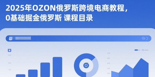 2025年OZON俄罗斯跨境电商教程,0基础掘金俄罗斯-夜晚笔记