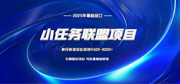 小任务联盟项目:一台电脑每天只需10分钟,轻松简单稳定-夜晚笔记