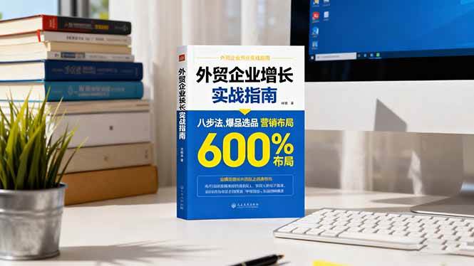 (16296期)外贸企业增长实战指南,八步法、爆品选品、营销布局,业绩增长300%-夜晚笔记