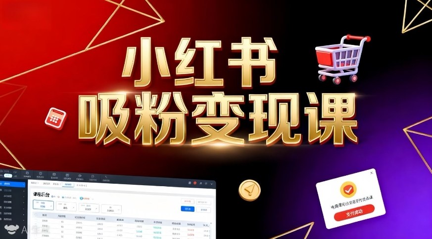 《小红书吸粉变现》当天变现不是梦！揭秘小红书吸粉变现的财富密码-夜晚笔记